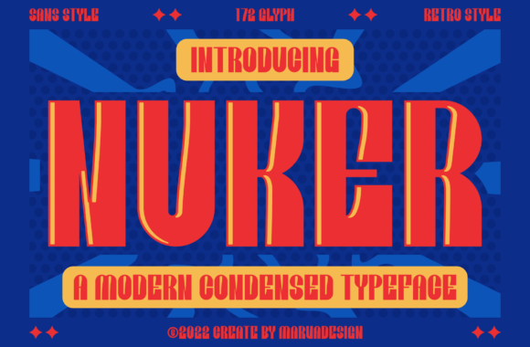 Nuker Font: A Modern Design Staple for Bold Impact