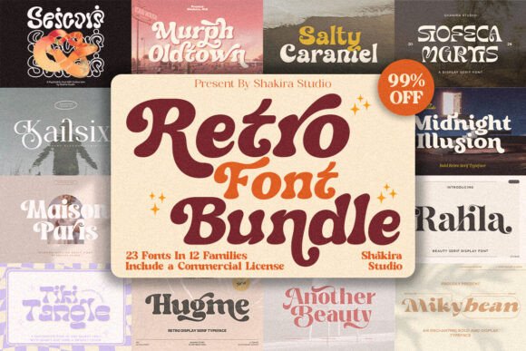Retro Bundle Collection: Your Toolkit for Timeless Design