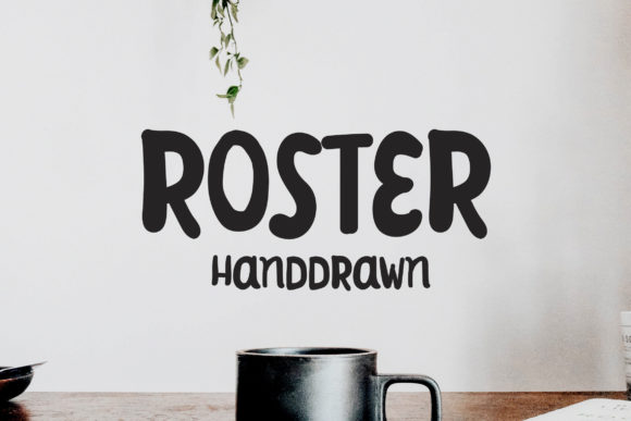 Roster: The Handwritten Font That Brings Warmth to Your Projects