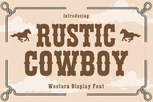 Rustic Cowboy: A Typeface with Frontier Grit