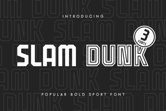Slam Dunk: A Sans Serif Font with Character