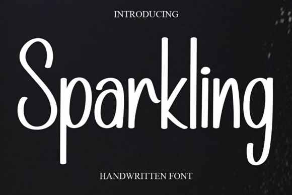 Sparkling: The Sweet Handwritten Font for Elegant Designs