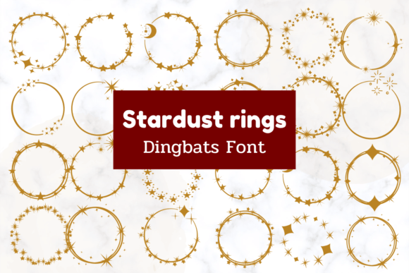 The Sparkle of Stardust Rings: A Guide to This Creative Font