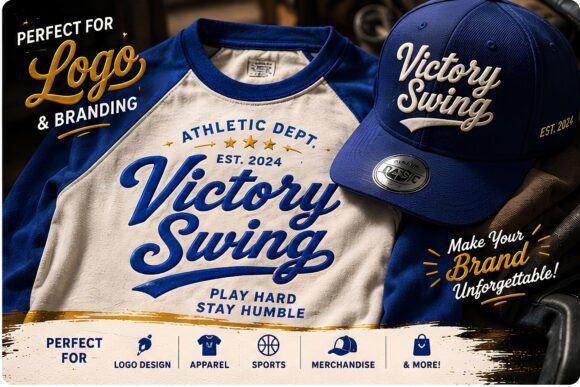 Victory Swing: A Typeface Built for Impact