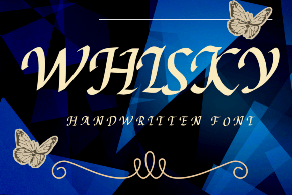 Whisky: A Sweet & Playful Handwritten Font for Creative Projects