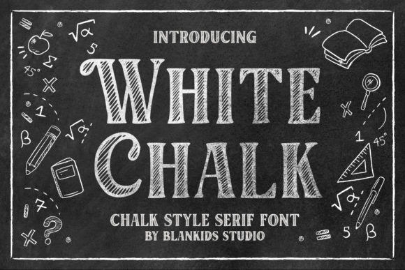 White Chalk: A Bold Serif for Modern Creatives